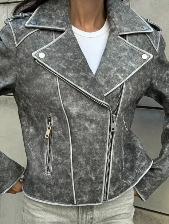 Косуха из натуральной кожи  VINTAGE COLLECTION - фото 1