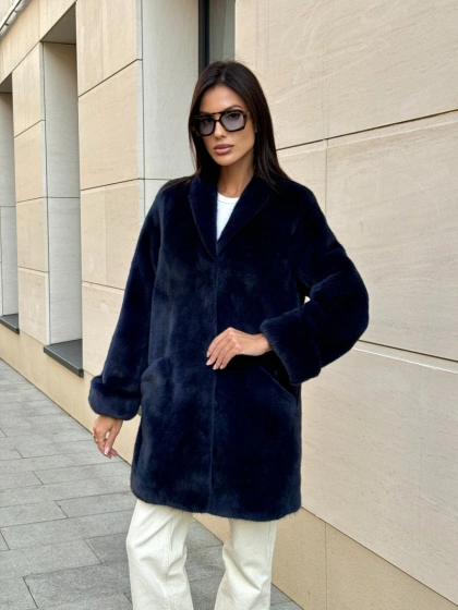 Шуба из аукционного меха норки KOPENHAGEN FUR - фото 7