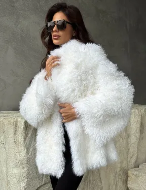 Шуба из альпаки - фото 5