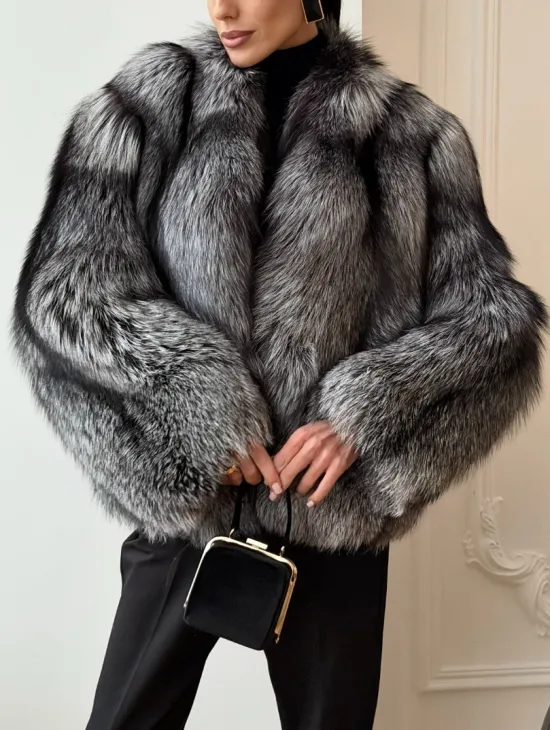 Шуба из чернобурки - фото 3