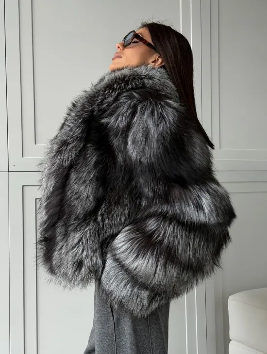 Женская шуба из чернобурки Winter Lover - фото 9