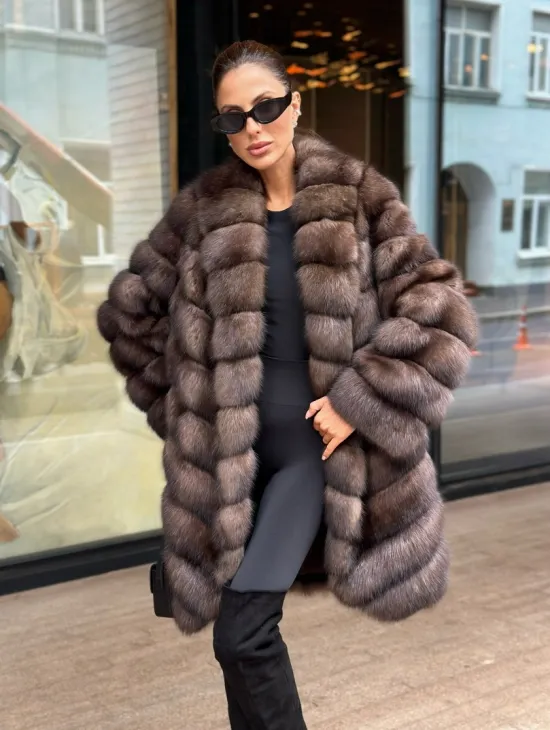 Шуба из соболя - фото 1